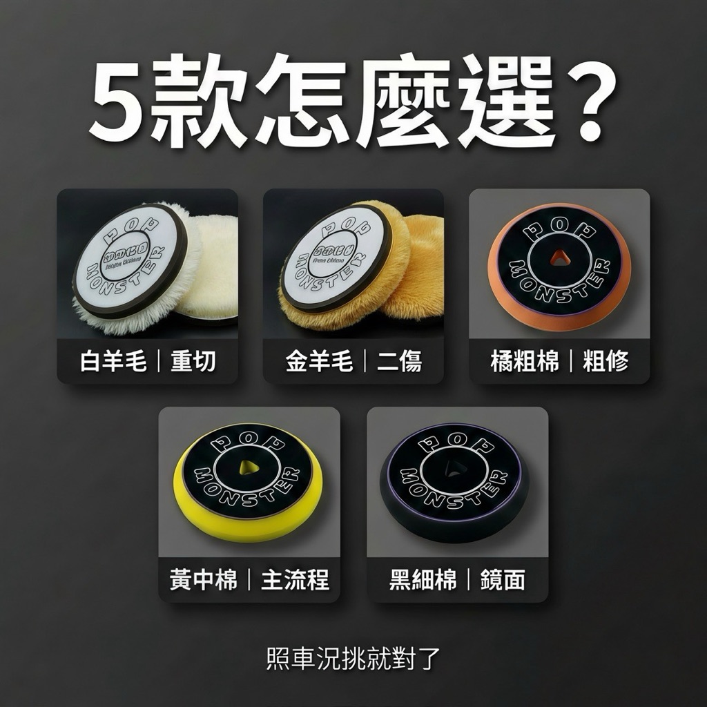 拋光盤選購指南